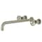 Kingston Brass KS8048RX Wall Mount Tub Faucet, Brushed Nickel KS8048RX - alternate 1